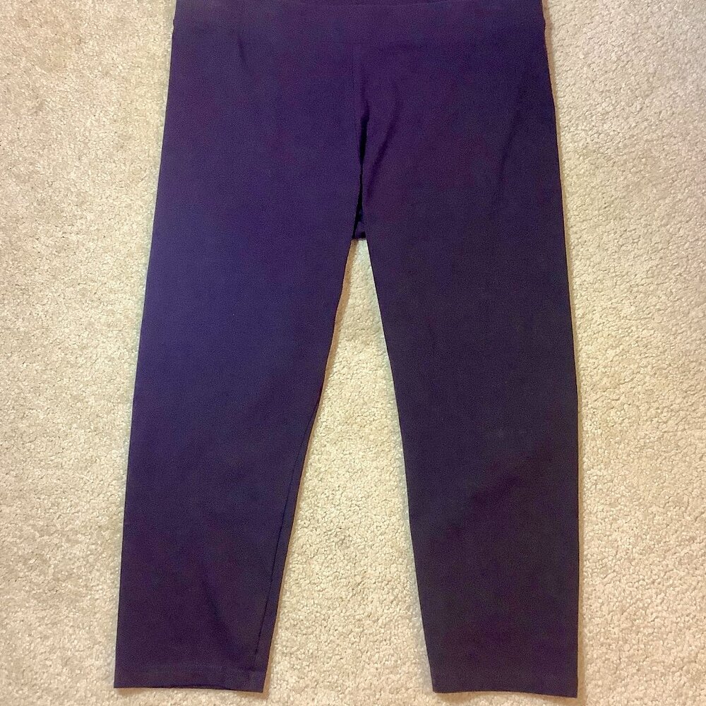 Pull On Crop Pant Brown XL Simply Vera Wang